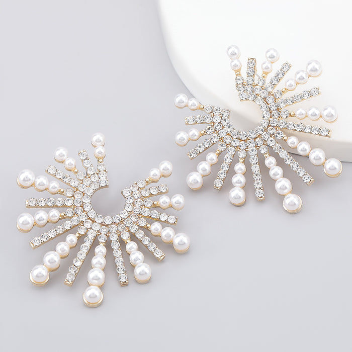 Jewelry WholesaleWholesale White Rhinestone Earrings JDC-ES-JL932 Earrings 氿乐 %variant_option1% %variant_option2% %variant_option3%  Factory Price JoyasDeChina Joyas De China