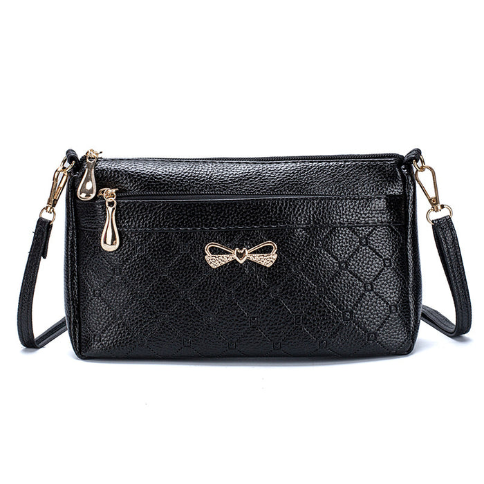 Wholesale Shoulder Bag PU Bow Small Square Bag Diagonal JDC-SD-Meiw004