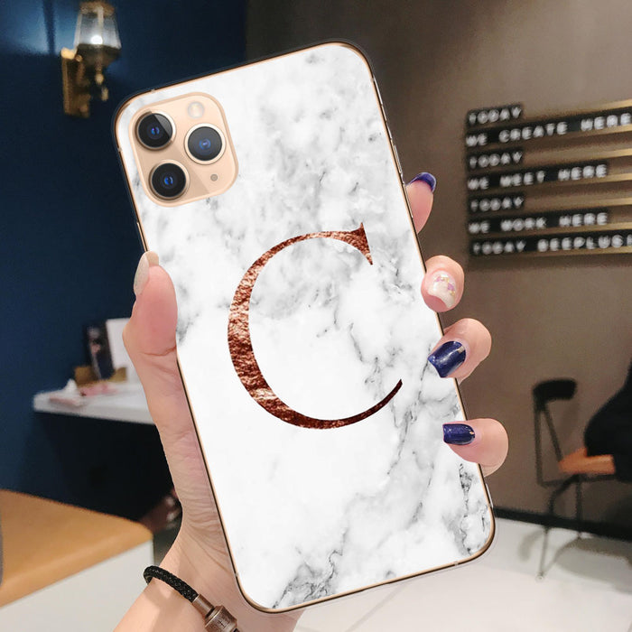 Jewelry WholesaleWholesale marble letters are available for iPhone12 transparent phone case JDC-PC-KEX002 Phone Cases 科讯 %variant_option1% %variant_option2% %variant_option3%  Factory Price JoyasDeChina Joyas De China