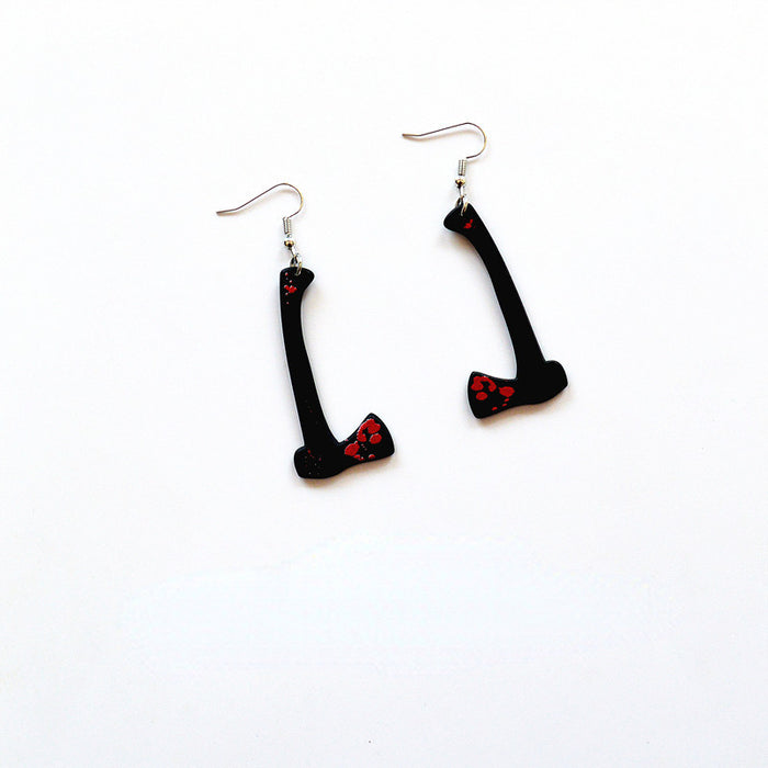 Wholesale Earrings Acrylic Halloween Funny Earrings JDC-ES-Xienuo001