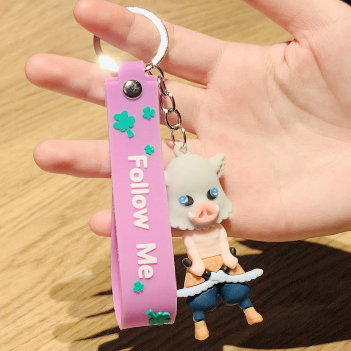 Wholesale keychain Cute keychain cartoon bag pendant (M) JDC-KC-PLei003