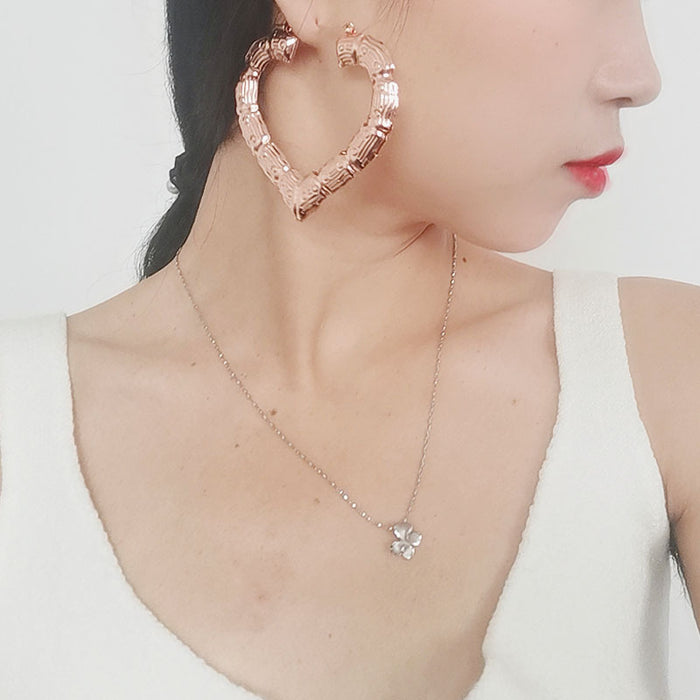 Jewelry WholesaleWholesale Punk Oversized Slub Gold Pattern Earrings JDC-ES-NJ001 Earrings 能匠 %variant_option1% %variant_option2% %variant_option3%  Factory Price JoyasDeChina Joyas De China