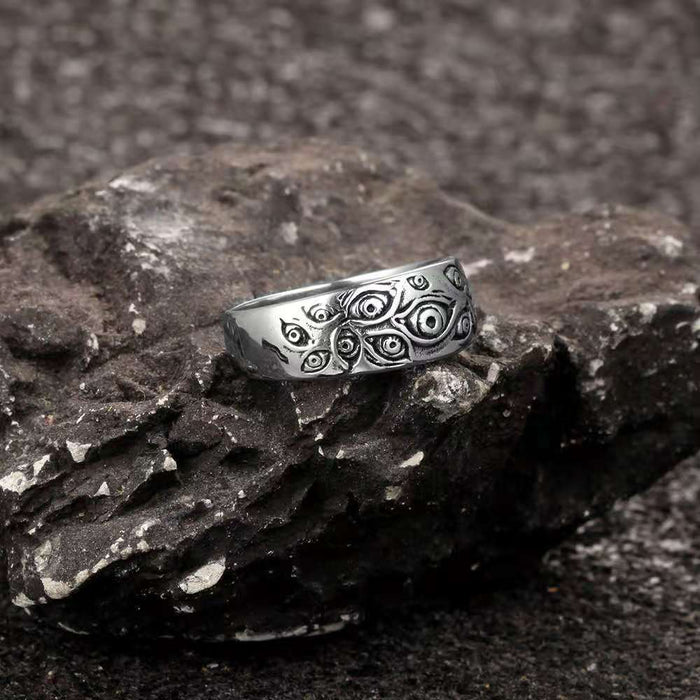 Wholesale Rings Alloy Devil Eye God Eye MOQ≥2 JDC-RS-YuD002