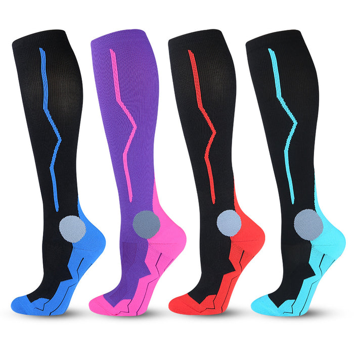 Wholesale long tube compression socks compression socks elastic calf socks terry sports compression socks JDC-SK-MeiKS001