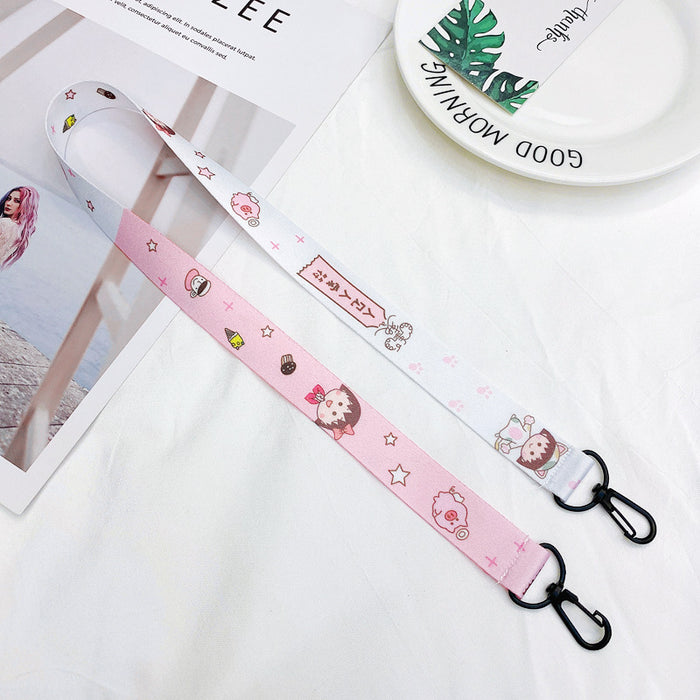 Jewelry WholesaleWholesale hanging rope cartoon traceless ear rope lanyard Keychain JDC-KC-Gongz034 Keychains 宫泽 %variant_option1% %variant_option2% %variant_option3%  Factory Price JoyasDeChina Joyas De China