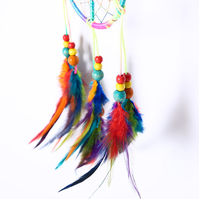 Wholesale Hand Woven Peace Sign Exquisite Dreamcatcher MOQ≥2 JDC-DC-XZD002