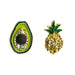 Jewelry WholesaleWholesale S925 silver asymmetrical pineapple avocado alloy stud earrings JDC-ES-XuanY001 Earrings 宣妍 %variant_option1% %variant_option2% %variant_option3%  Factory Price JoyasDeChina Joyas De China