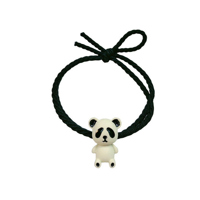 Jewelry WholesaleWholesale Panda Maverick Alloy Hair Ring (M) JDC-HS-Jiax020 Hair Scrunchies 佳芯 %variant_option1% %variant_option2% %variant_option3%  Factory Price JoyasDeChina Joyas De China