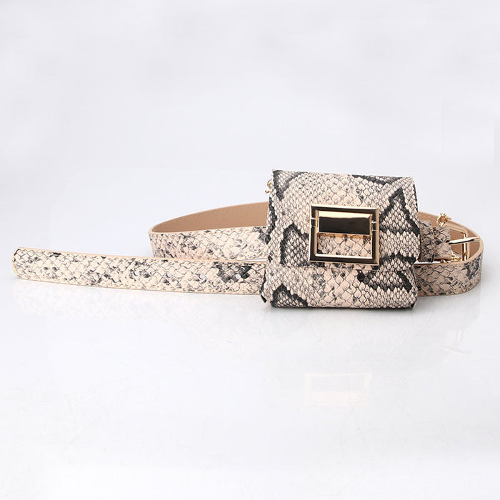 Wholesale Belt Gold Chain Small Bag Detachable JDC-WB-KuP009