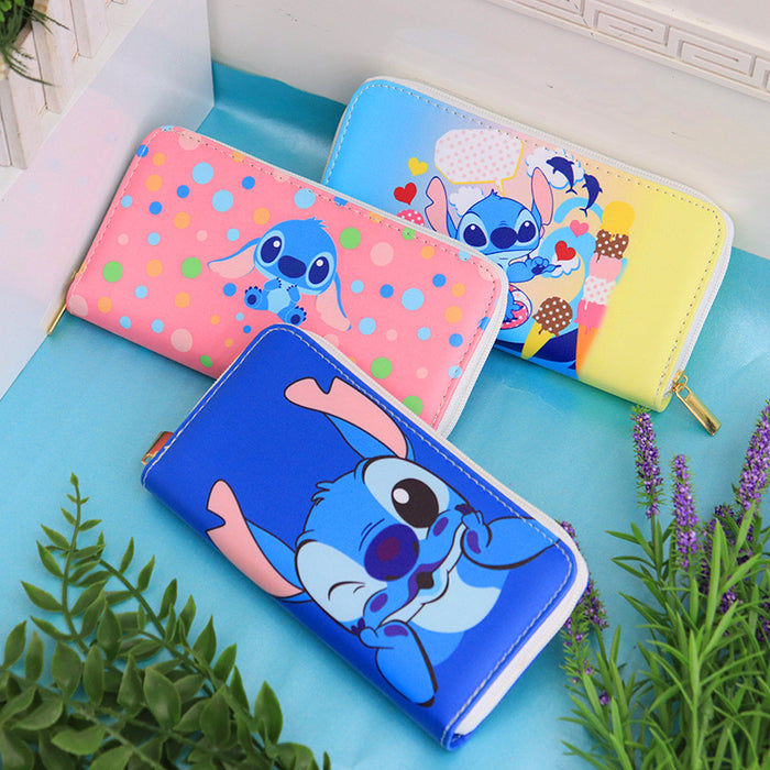 Wholesale Wallet PU Cartoon Printing Long Zipper (M) JDC-WT-Shengx004