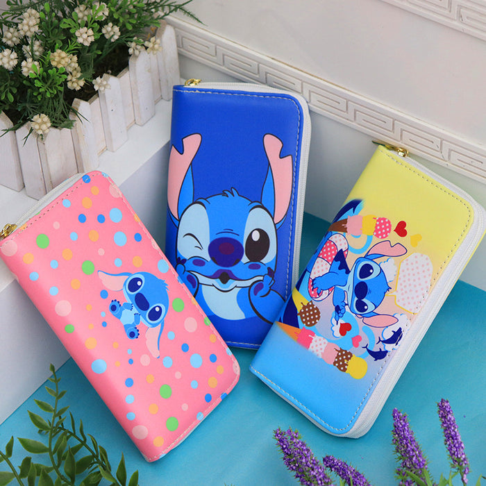 Wholesale Wallet PU Cartoon Printing Long Zipper (M) JDC-WT-Shengx004