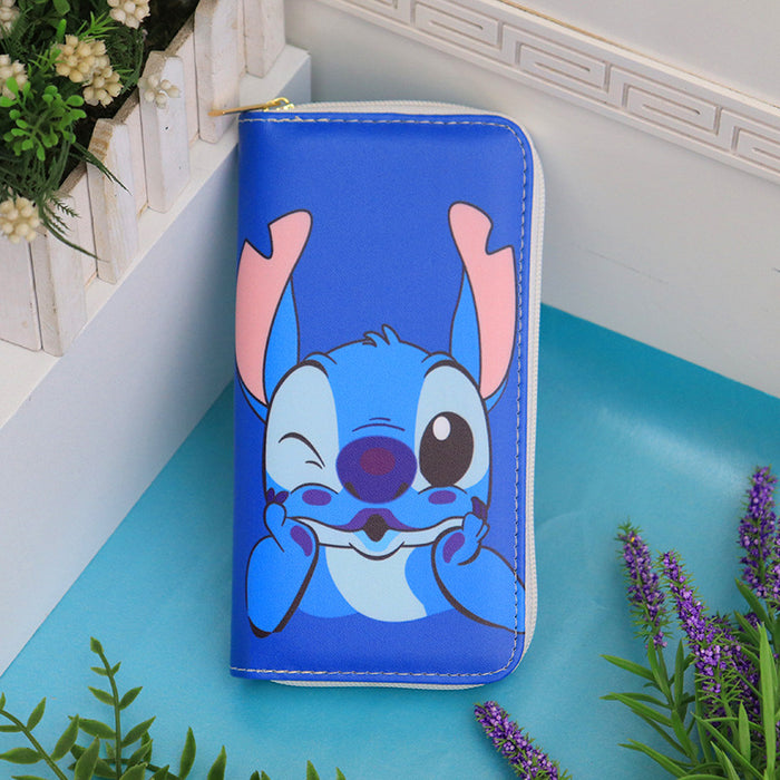 Wholesale Wallet PU Cartoon Printing Long Zipper (M) JDC-WT-Shengx004