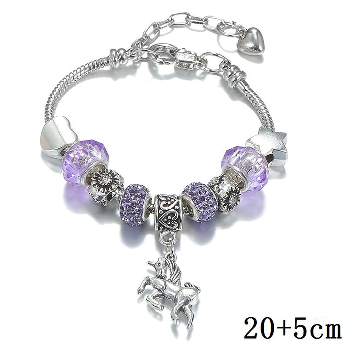 Jewelry WholesaleWholesale crystal metal soft pottery diy beaded children's bracelet JDC-BT-WeiY001 Bracelet 唯雅 %variant_option1% %variant_option2% %variant_option3%  Factory Price JoyasDeChina Joyas De China