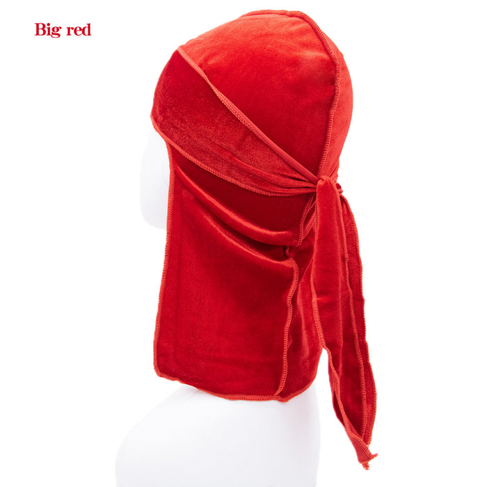 Wholesale top kids velvet long tail pirate hat JDC-FH-DCai005