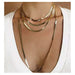 Jewelry WholesaleWholesale Alloy Multilayer Gold Clavicle Chain Necklace JDC-NE-TC278 Necklaces 腾层 %variant_option1% %variant_option2% %variant_option3%  Factory Price JoyasDeChina Joyas De China