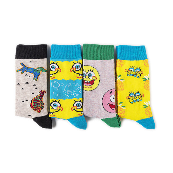 Wholesale socks cotton cartoon cute JDC-SK-HuiHe026