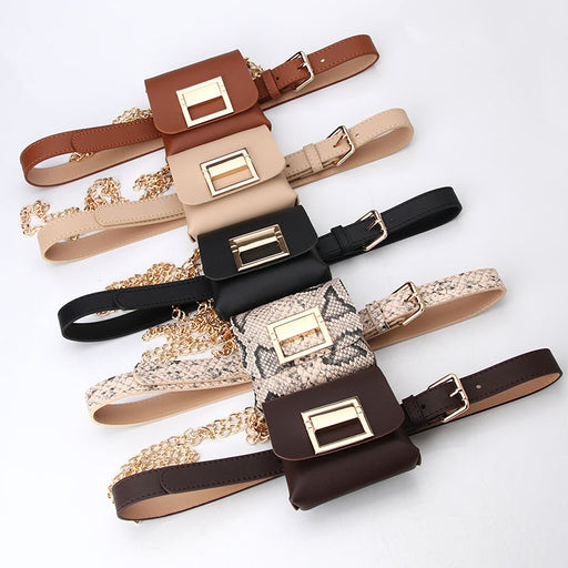 Jewelry WholesaleWholesale Belt Gold Chain Small Bag Detachable JDC-WB-KuP009 Womenbelt 酷配 %variant_option1% %variant_option2% %variant_option3%  Factory Price JoyasDeChina Joyas De China