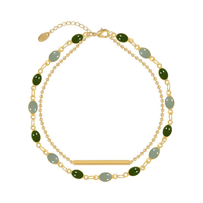 Jewelry WholesaleWholesale vintage green alloy bracelet JDC-BT-BaoY015 Bracelet 宝钰 %variant_option1% %variant_option2% %variant_option3%  Factory Price JoyasDeChina Joyas De China