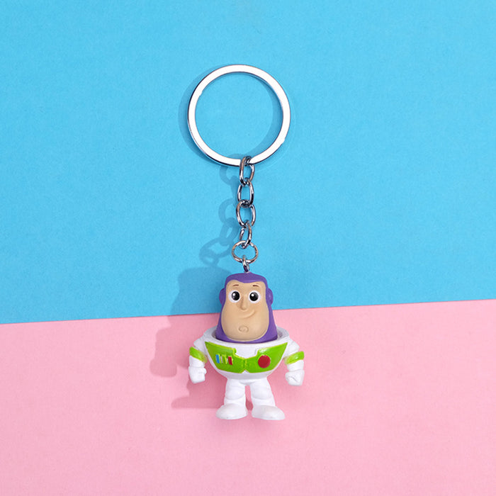 Wholesale of Cute Plastic Keychains JDC-KC-QMou023