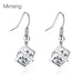 Jewelry WholesaleWholesale small square zircon long earrings JDC-ES-Mimeng047 Earrings 米萌 %variant_option1% %variant_option2% %variant_option3%  Factory Price JoyasDeChina Joyas De China