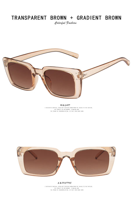 Wholesale Square Rice Nail Sunglasses Female Trend Street Shooting JDC-SG-KD157