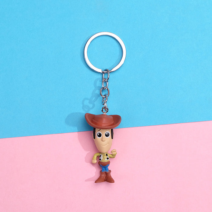 Wholesale of Cute Plastic Keychains JDC-KC-QMou023