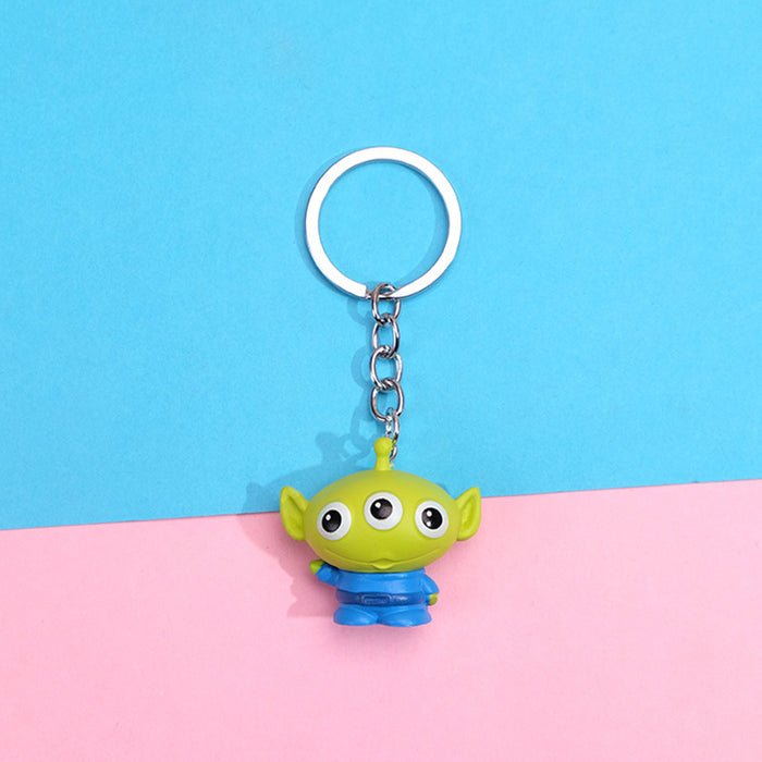 Wholesale of Cute Plastic Keychains JDC-KC-QMou023