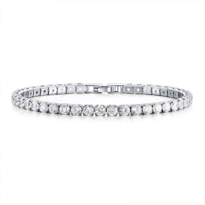 Jewelry WholesaleWholesale Simple Row Diamond Zircon Diamond Crystal Bracelet JDC-BT-TLS002 Bracelet 特蕾萨 %variant_option1% %variant_option2% %variant_option3%  Factory Price JoyasDeChina Joyas De China