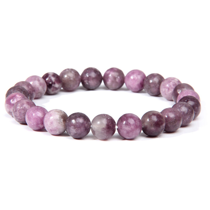 Wholesale 8mm Natural Stone Beads Bracelet JDC-BT-RuiZ001