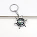 Jewelry WholesaleWholesale Outdoor Rudder Compass Zinc Alloy Keychain MOQ≥2 JDC-KC-KuK001 Keychains 酷咔 %variant_option1% %variant_option2% %variant_option3%  Factory Price JoyasDeChina Joyas De China