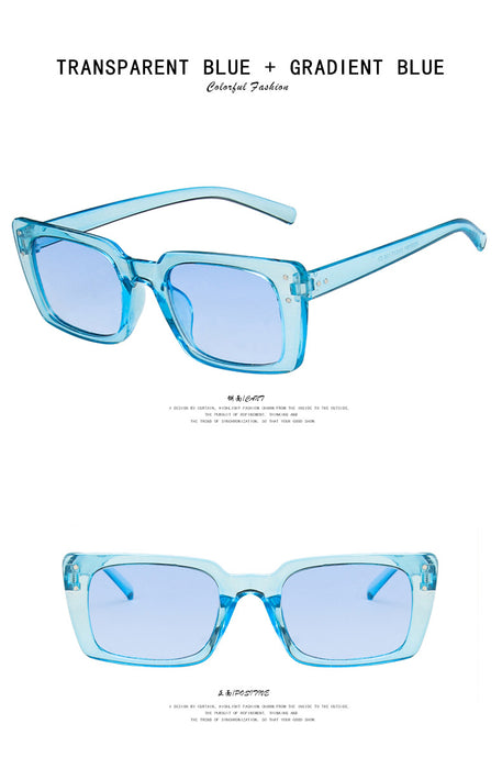 Wholesale Square Rice Nail Sunglasses Female Trend Street Shooting JDC-SG-KD157