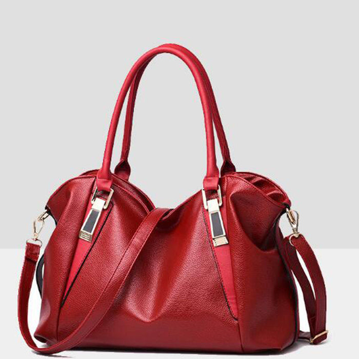 Wholesale Shoulder Bag PU Soft Leather Large Capacity Diagonal JDC-SD-Yiou005