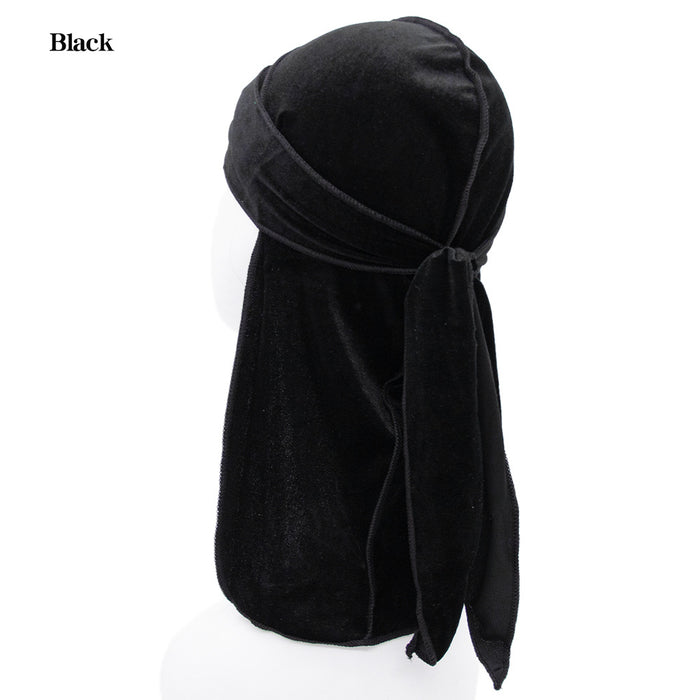 Wholesale top kids velvet long tail pirate hat JDC-FH-DCai005