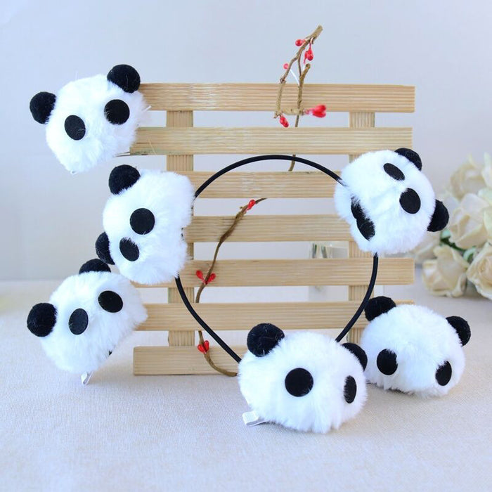 Wholesale Headband Plush Panda JDC-HD-LuJ001