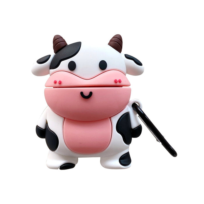 Wholesale Headphone Case Silicone Cute Cow Protective Cover JDC-EPC-YSD031