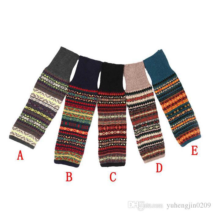 Wholesale Socks Acrylic Bohemian Camo Warm Leggings MOQ≥2 JDC-SK-Honghe001