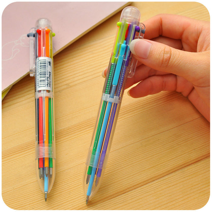 Jewelry WholesaleWholesale Random Cartoon Multicolor Plastic Multifunction Push Ballpoint Pen JDC-BP-HMu001 Ballpoint pen 豪沐 %variant_option1% %variant_option2% %variant_option3%  Factory Price JoyasDeChina Joyas De China