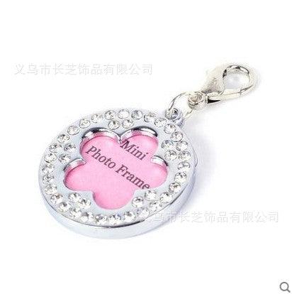 Wholesale Zinc Alloy Diamond Dog Tag MOQ≥3 JDC-PL-ChangZ003