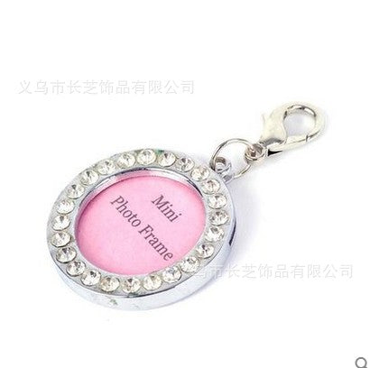 Wholesale Zinc Alloy Diamond Dog Tag MOQ≥3 JDC-PL-ChangZ003