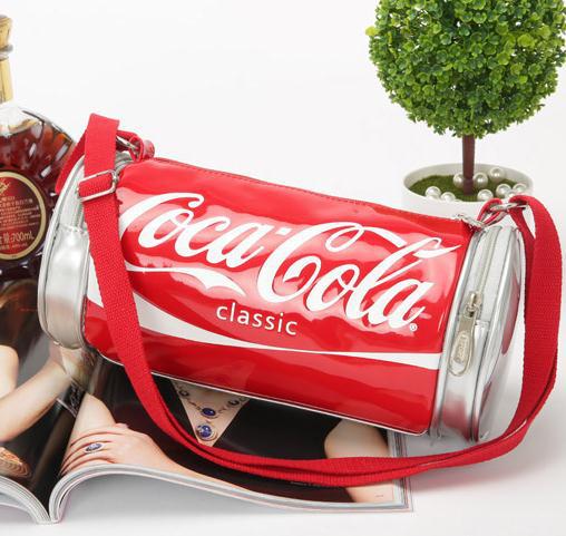 Wholesale PU Material Cola Cans Shoulder Bag Messenger Bag JDC-SD-Sengpa002