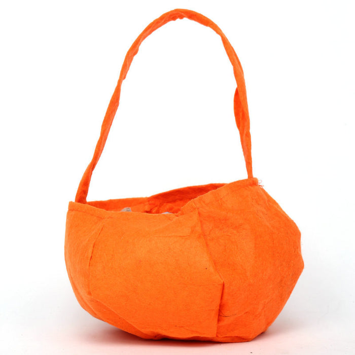 Wholesale Handbag Cloth Halloween Stereoscopic Pumpkin Bag Candy Bag JDC-HB-Meix001