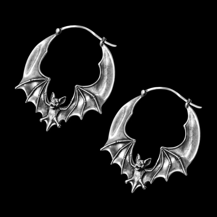 Wholesale Bat exaggerated alloy earrings JDC-ES-JuG001