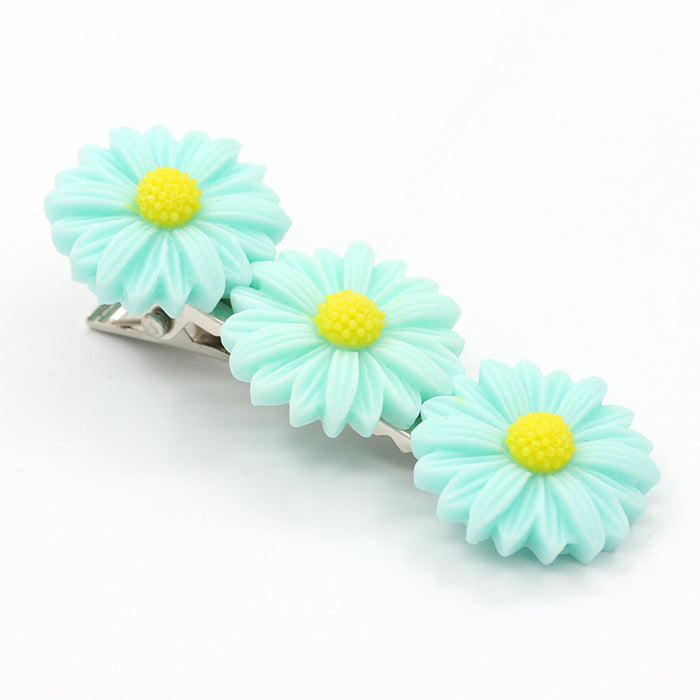 Jewelry WholesaleWholesale Small Fresh Daisy Flower Hair Clip JDC-HS-D106 Hair Clips 晴雯 %variant_option1% %variant_option2% %variant_option3%  Factory Price JoyasDeChina Joyas De China