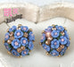 Jewelry WholesaleWholesale rose flower stud earrings JDC-ES-KaiQ030 Earrings 凯庆 %variant_option1% %variant_option2% %variant_option3%  Factory Price JoyasDeChina Joyas De China