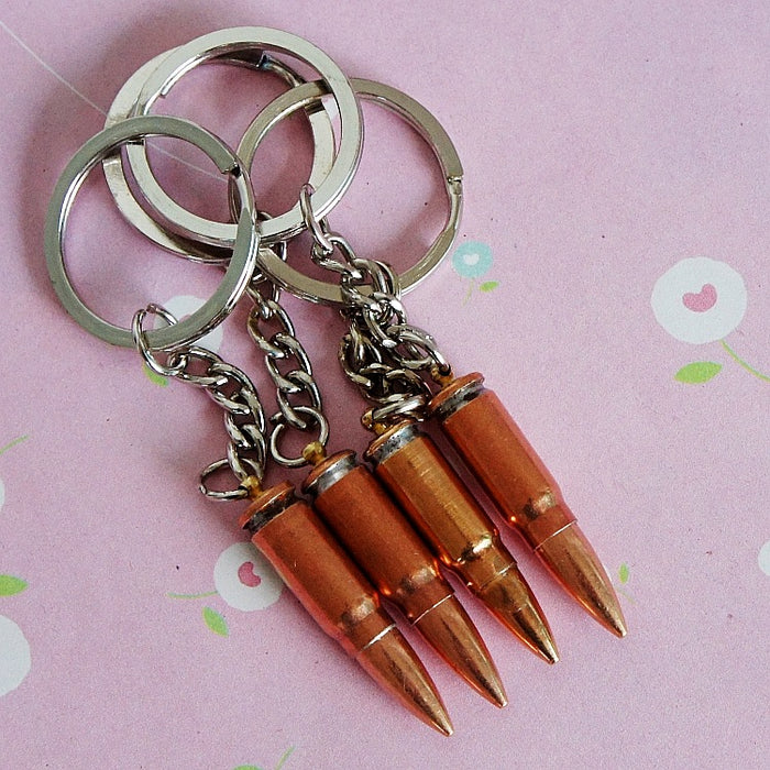 Wholesale Imitation Bullet Zinc Alloy Keychain JDC-KC-SMei001