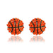 Jewelry WholesaleWholesale Diamond Ball Competitive Competition Sports Basketball Stud Earrings JDC-ES-LY010 Earrings 乐钰 %variant_option1% %variant_option2% %variant_option3%  Factory Price JoyasDeChina Joyas De China