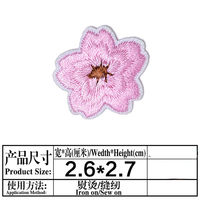 Wholesale Embroidered Cloth Patch Sunflower Clothes Decoration (F) JDC-EBY-Lide007