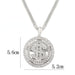 Jewelry WholesaleWholesale Hip Hop Rhinestone Dollar Rotary Alloy Necklace JDC-NE-MM001 Necklaces 慕名 %variant_option1% %variant_option2% %variant_option3%  Factory Price JoyasDeChina Joyas De China