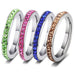 Jewelry WholesaleWholesale Color Rhinestone Stainless Steel Ring JDC-RS-ShouM003 Rings 首漫 %variant_option1% %variant_option2% %variant_option3%  Factory Price JoyasDeChina Joyas De China