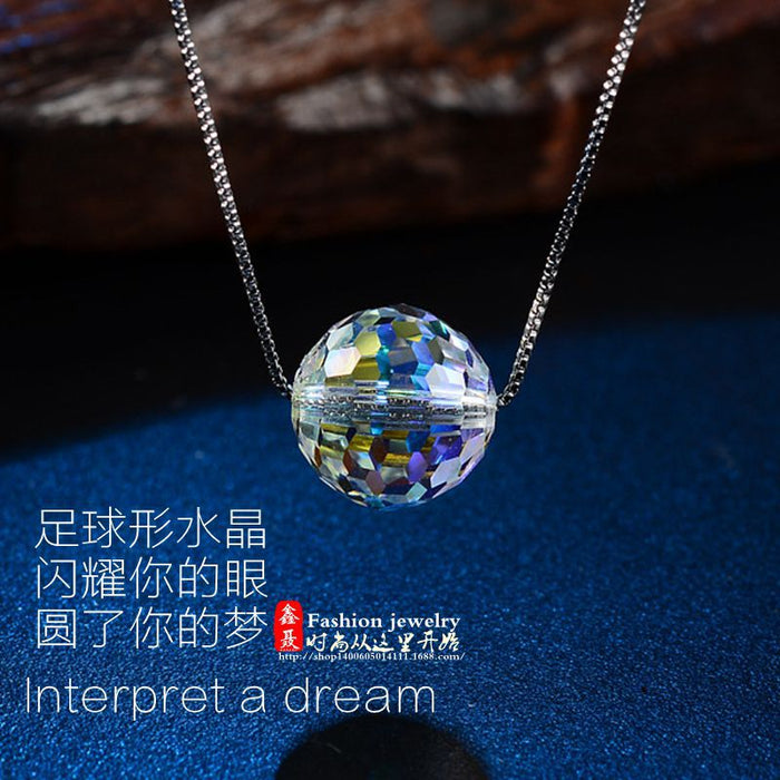 Jewelry WholesaleWholesale S925 silver short cube necklace JDC-NE-XLL001 Necklaces 新来拉 %variant_option1% %variant_option2% %variant_option3%  Factory Price JoyasDeChina Joyas De China